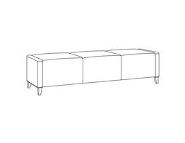 Three Seat Bench